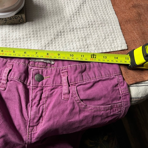 Free People Hot Rose Pink Corduroy Woman’s Skinny Jeans Size 26 Super cute! - Picture 7 of 9